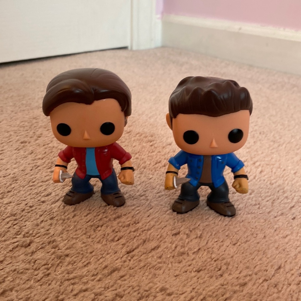 Sam and Dean Funko Pops